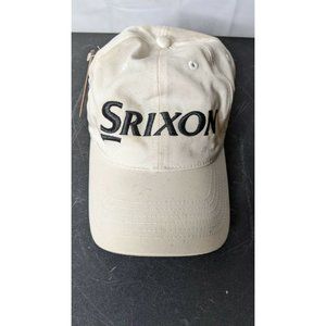 Golf Srixon Z Star Adjustable Strapback Hat, New w/ Tags needs cleaning white